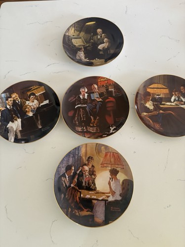 Norman rockwell round - rockwell,