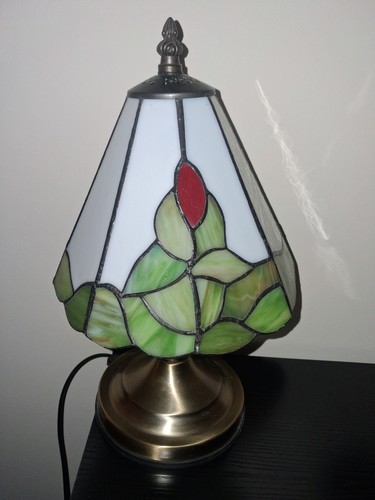 Tiffany style table lamp - table, with
