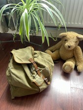 Vintage  Canvas and Leather