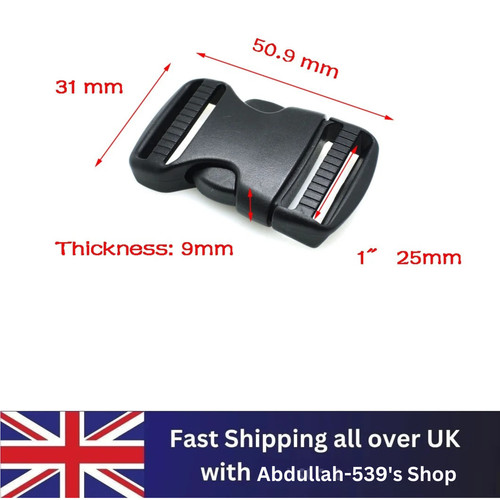 25mm plastic release - release, buckle