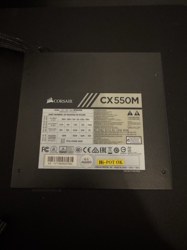 Corsair cx550m 550w power - cx550m,