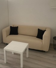 IKEA Klippan Sofa Cover - Cream / Beige - Stretchy - Very Good Condition