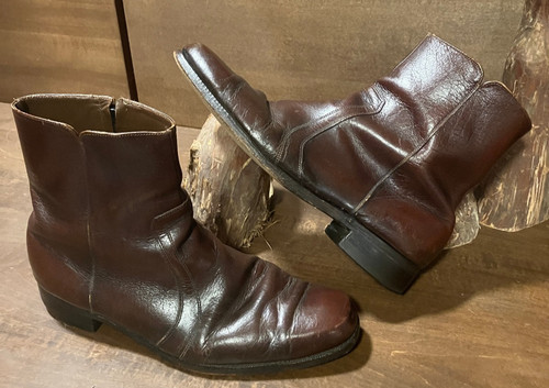 Vtg florsheim cognac - vtg, leather