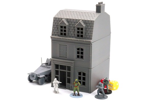 French row house - french,