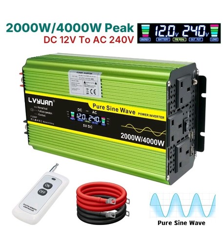 2000w pure sine wave - pure,