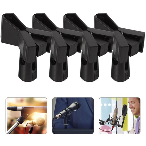 4pcs microphone clip standard - 4pcs,