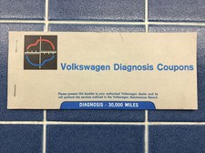 1970's VW Diagnosis Book