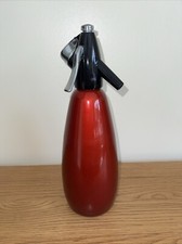 Vintage Sparklets BOC Soda Syphon Red Very Good Condition