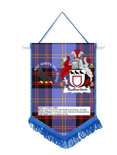 Scottish clan rutherford - scottish, car
