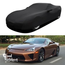 Indoor Full Car Cover Stretch Satin Scratch Dust Proof Protection For Lexus LFA