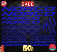Fits Norco Vinyl Decal Stickers Sheet Bike Frame Cycle Cycling Bicycle Mtb NEW