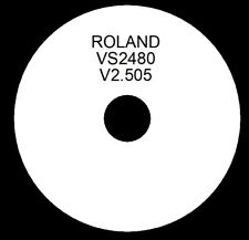 Roland VS2480 Firmware Operating System CD V2.505 (Latest version, CD only)