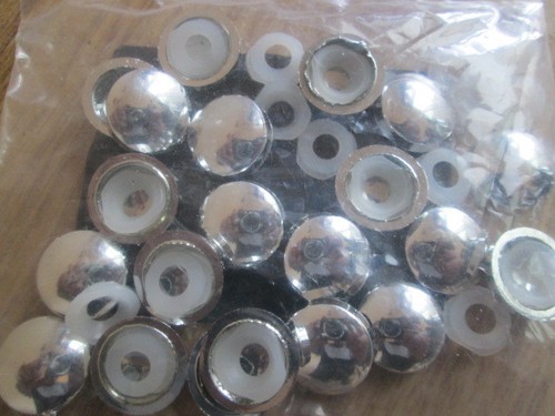 Plastic dome screw - plastic,