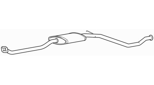 Quality centre exhaust middle - exhaust,