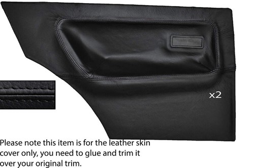 Black stitching rear door - stitching, 2x
