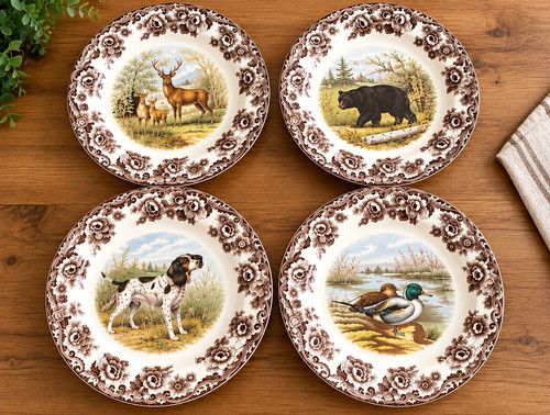 Spode woodland set dinner - spode, of