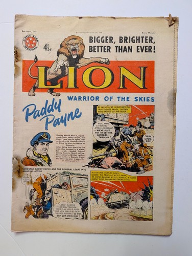 Lion comic 2nd april - comic,,