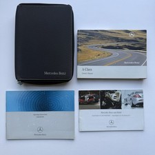 MERCEDES A CLASS W169 OWNERS MANUAL HANDBOOK 2008 PRINT  WALLET PACK 2008 - 2011