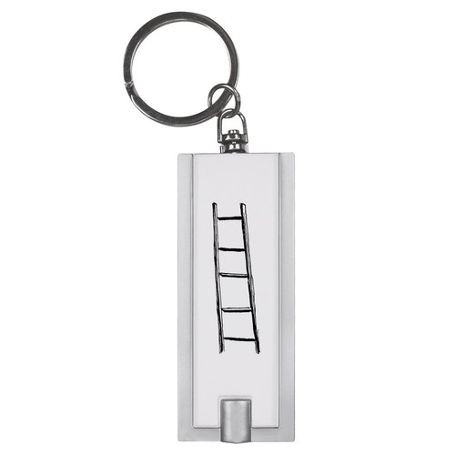 Wooden ladder led keyring - led,