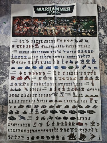 Warhammer 40k huge poster - 40k,