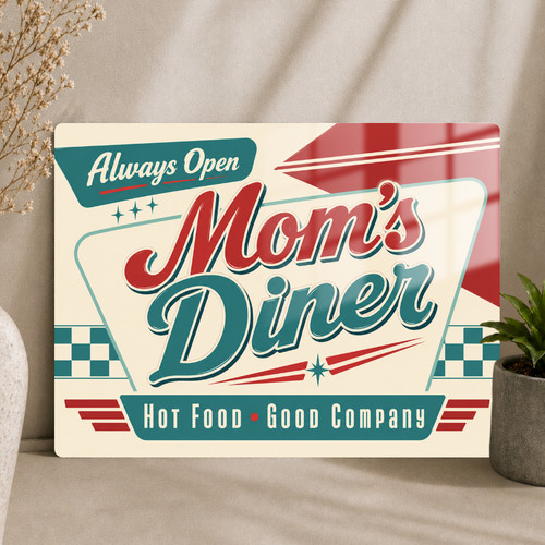 American diner kitchen retro - diner,