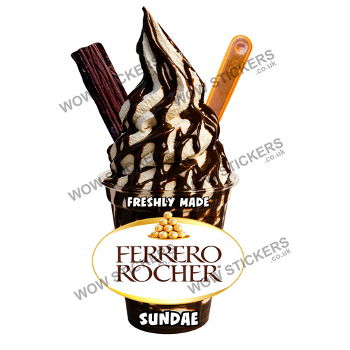 Ferrero rocher flake ice - rocher,