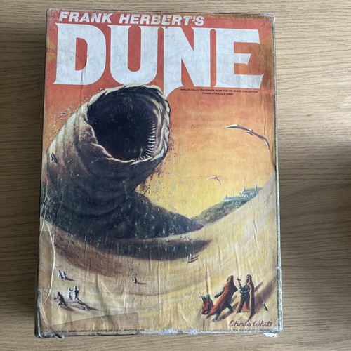 1979 dune board game - dune, frank