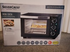 Black SilverCrest Mini Oven