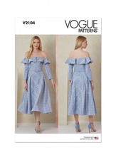 Vogue Paper Sewing Pattern 2104