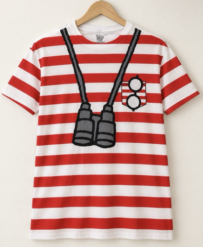 Wheres waldo red stripe - sz, xl