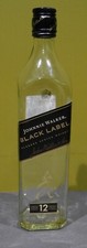 Johnnie WALKER BLACK LABEL Empty Whisky Bottle 70cl