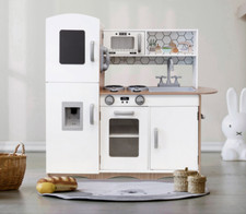Kidoz wooden play kitchen - wooden,