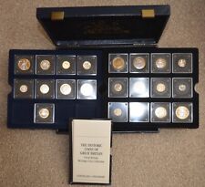 The Historic coins of Great Britain Heritage Coin Collection 21 Coin Set