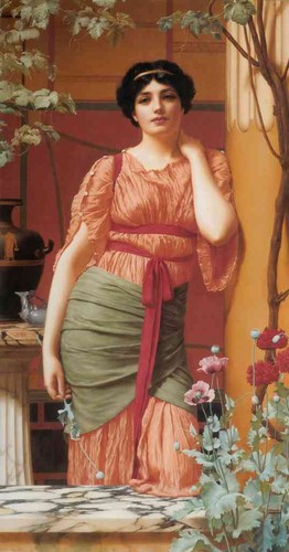 John william godward nerissa - john,
