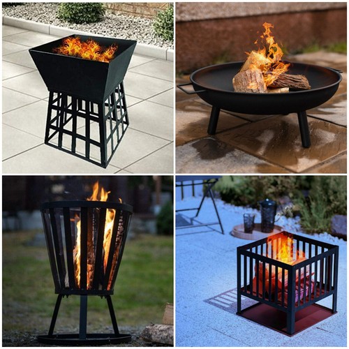 Garden fire basket pit outdoor - garden,