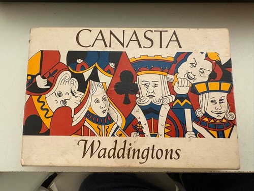 Vintage waddingtons canasta - waddingtons,