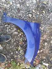 FORD FIESTA ST MK7  DRIVER'S SIDE WING, BLUE, SLIGHT DENT.