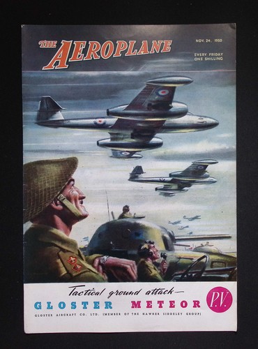 Original 1950 advert gloster - 1950,