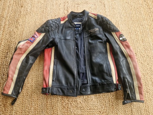 Triumph retro leather - retro,