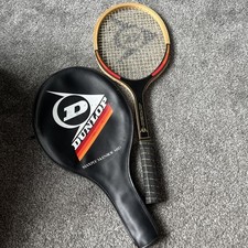 Vintage Dunlop Wooden Tennis