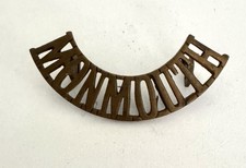 Original Brass Shoulder Title