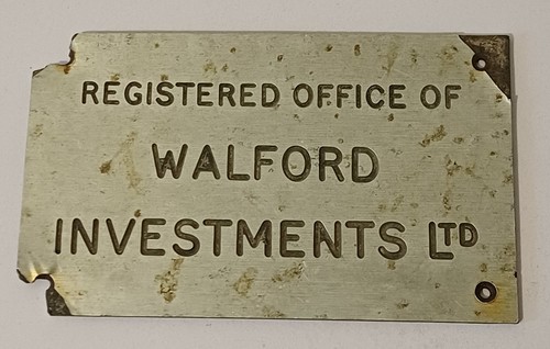 Registered office walford - office,