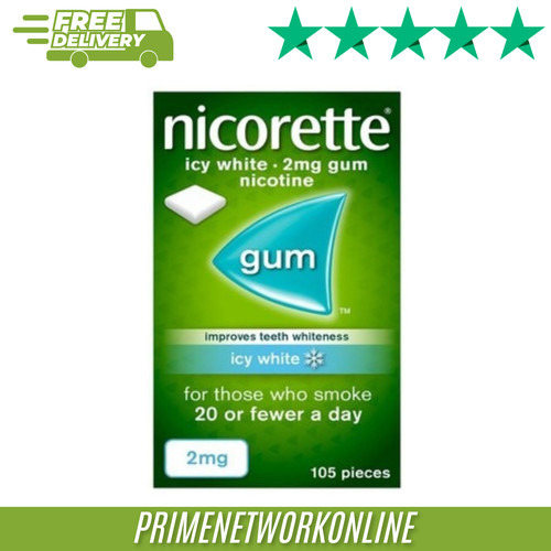 Nicorette icy white 2mg - nicorette, 105