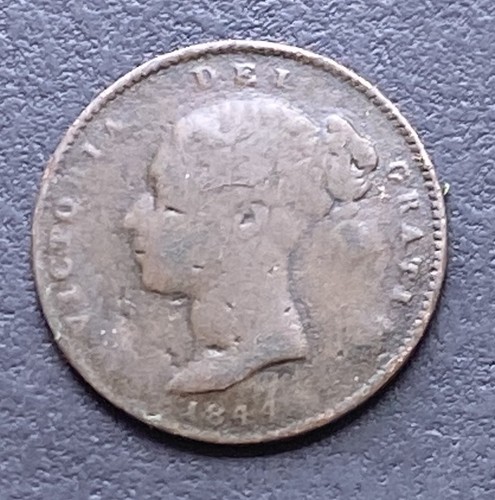 Victoria third farthing - third, 1844