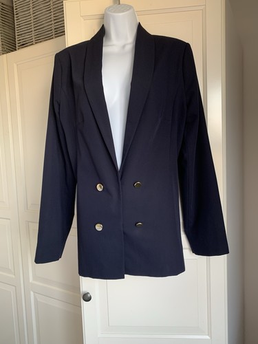 Nice navy blue blazer jacket - navy,