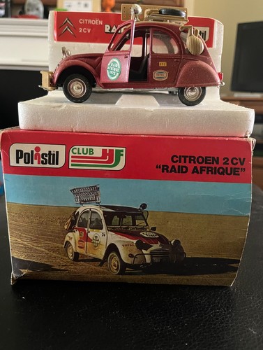 Polistil citroen 2cv raid - 1:25,