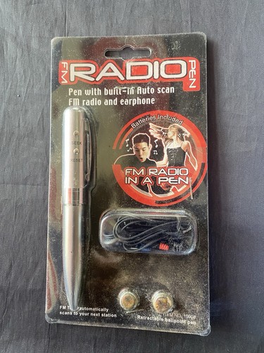 Vintage novelty radio pen - novelty,