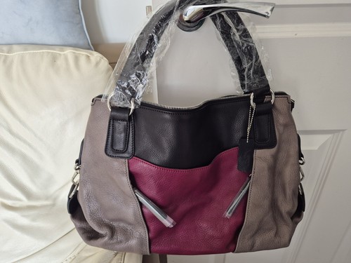 Pewter brown black and - and, purple