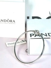 PANDORA Limited Edition 'Stars & Galaxy' Bangle, 19cm - NEW With Packaging 