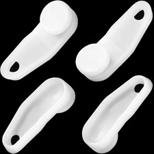 50 Pcs White Curtain Track